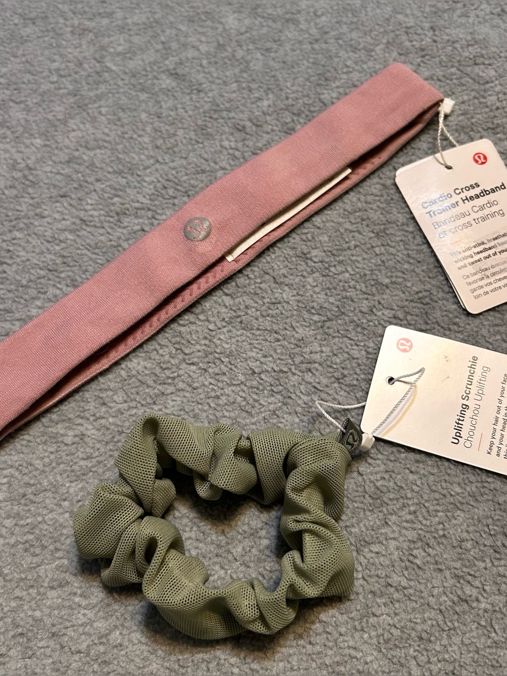 Lululemon headband and scrunchie set NWT